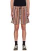 Paul Smith Paul Smith Multicolor 'Signature Stripe' Towelling Lounge Shorts - 1