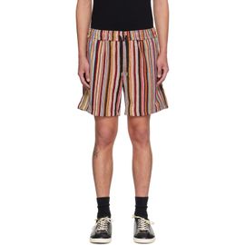 Paul Smith Paul Smith Multicolor 'Signature Stripe' Towelling Lounge Shorts