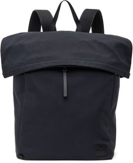 Paul Smith Paul Smith Navy Cotton-Blend Canvas Backpack