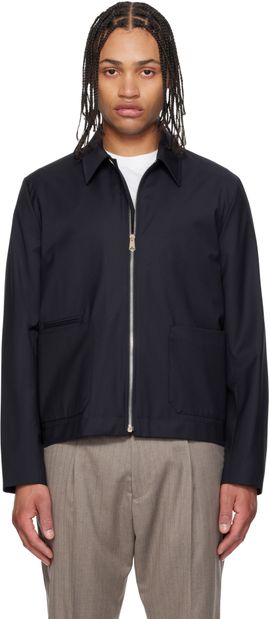 Paul Smith Paul Smith Navy Regular Fit Jacket