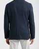 Paul Smith Paul Smith Navy Slub Wool & Cotton Blend Sport Coat - 2