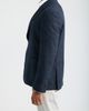 Paul Smith Paul Smith Navy Slub Wool & Cotton Blend Sport Coat - 3