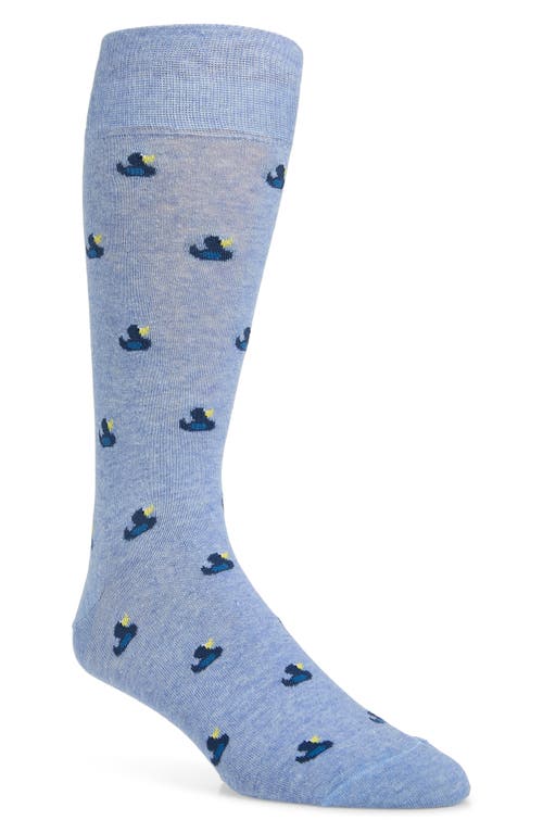 Paul Smith Paul Smith Norbert Duck Cotton Blend Dress Socks