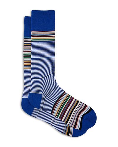 Paul Smith Paul Smith Odd Stripe Crew Socks