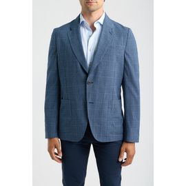 Paul Smith Paul Smith Plaid Wool, Silk & Linen Sport Coat