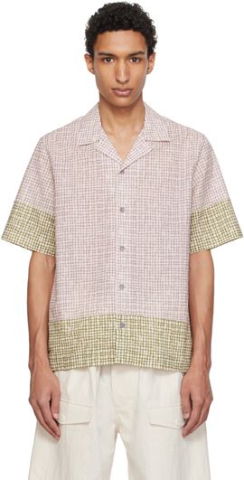 Paul Smith Paul Smith Purple & Green Checked Shirt