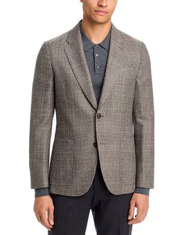 Paul Smith Paul Smith Regular Fit Wool Blend Plaid Jacket