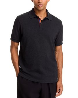 Paul Smith Paul Smith Stripe Placket Cotton Polo Shirt