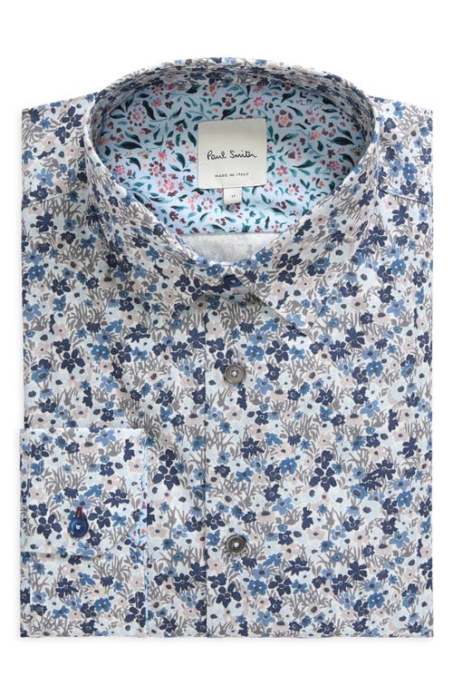 Paul Smith Paul Smith Tailored Fit Organic Cotton Dress Shirt