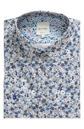 Paul Smith Paul Smith Tailored Fit Organic Cotton Dress Shirt
