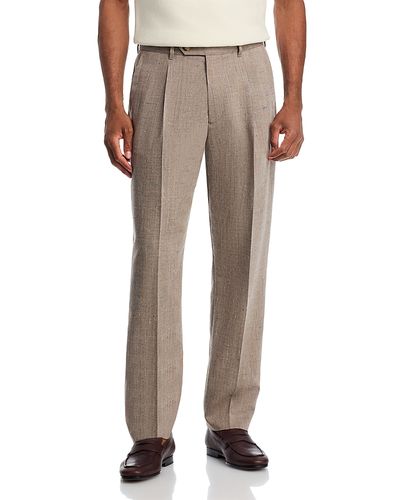 Paul Smith Paul Smith Tapered Fit Pleated Trousers