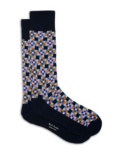 Paul Smith Paul Smith Tiles Crew Socks
