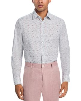 Paul Smith Paul Smith Tonal Floral Print Shirt