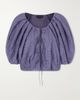 PAULINE DUJANCOURT Lauren printed tulle jacket - 1