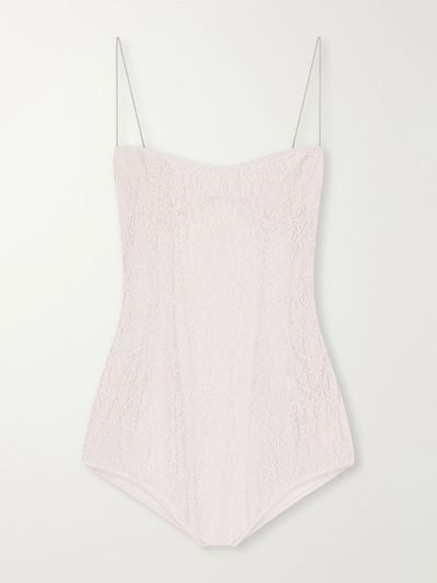 PAULINE DUJANCOURT Liqaa lace bodysuit