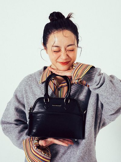 Paul's Boutique Half Moon Vegan Leather Mini Bag_4colors