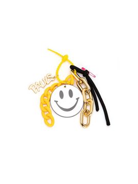 Paul's Boutique Smile Chain Metal Keyring [GOLD]