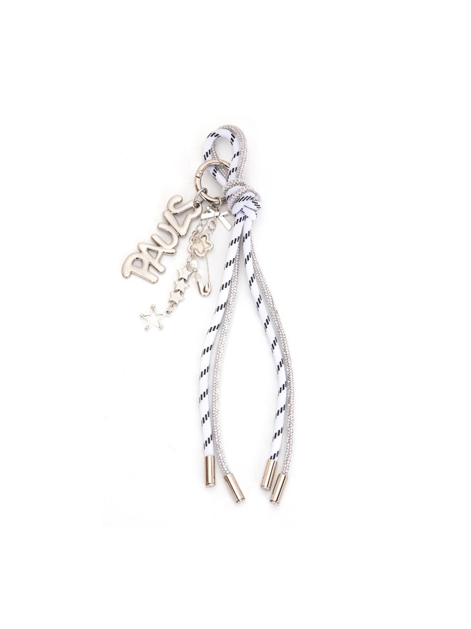 Paul's Boutique Twisted Rope Decorative Key Ring [beige]