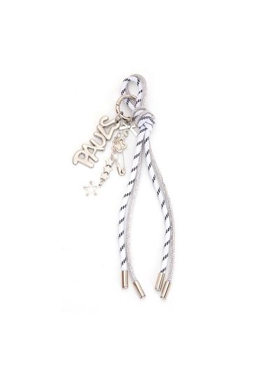Paul's Boutique Twisted Rope Decorative Key Ring [beige]