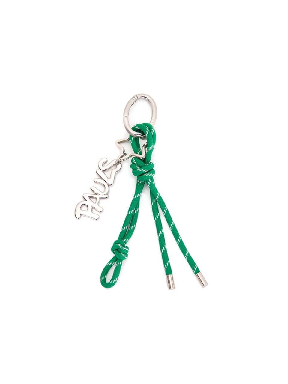 Paul's Boutique Twisted Rope Metal Poly Key Ring [GREEN]