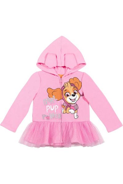 PAW PATROL PAW PATROL Skye Girls' Fleece Zip-Up Hoodie