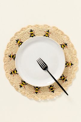 Payton James Handwoven Bee Placemat