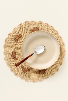 Payton James Handwoven Croissant Placemat