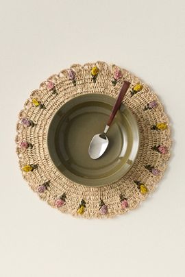 Payton James Handwoven Tulip Placemat