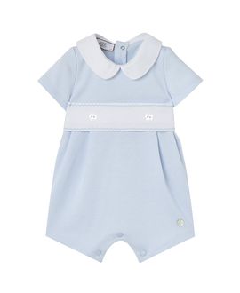 Paz Rodriguez Paz Rodriguez Boys' Interlock V26 Romper