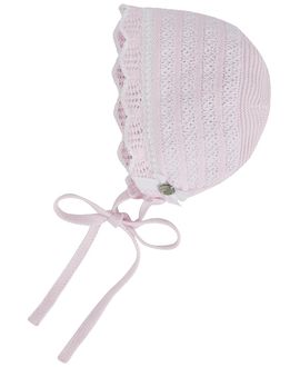 Paz Rodriguez Paz Rodriguez Girls' Newborn Alaia Bonnet