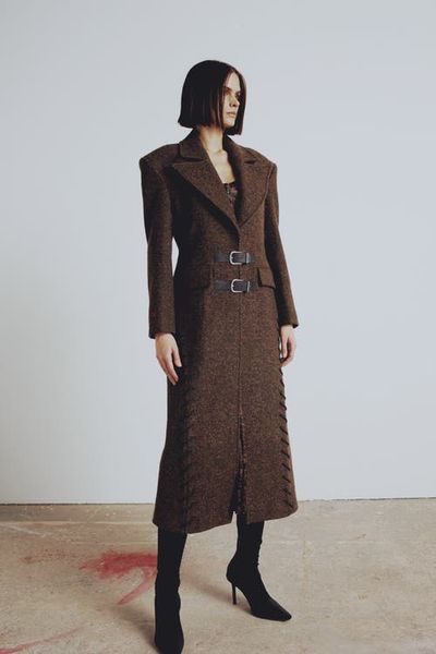 PCFG PCFG Cashmere & Wool Blend Your *Itch Cashmere Blend Long Overcoat