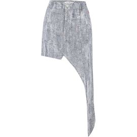 PCFG PCFG Cotton Free Heaven Cut Out Denim Skirt
