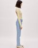 PCFG PCFG Cotton Stitch Detail Straight Denim - 2