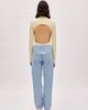 PCFG PCFG Cotton Stitch Detail Straight Denim - 3