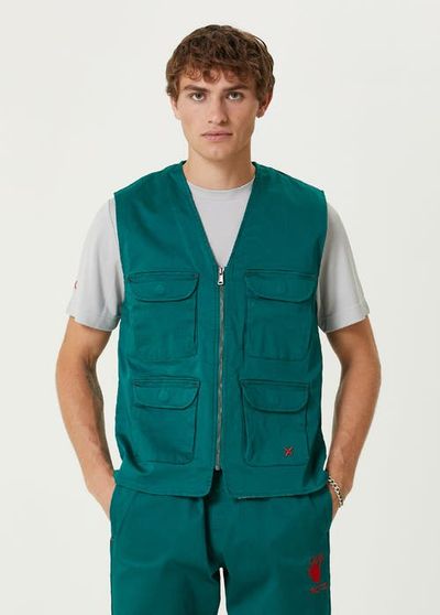 PCFG PCFG Cotton Woven Track Vest