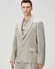 PCFG PCFG Cotton Zip Detail Woven Blazer - 4