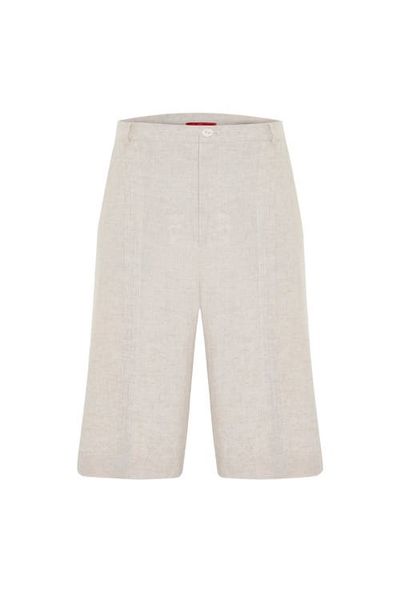 PCFG PCFG Daydreamers Linen Look Stitch Detail Shorts