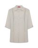 PCFG PCFG Daydreamers Short Sleeve Linen Shirt With Stitch Detail - 1