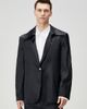 PCFG PCFG Linen & Cotton Blend Shiny Woven Men Blazer Jacket - 3