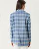PCFG PCFG Linen Blend Free Heaven Multicolor Checked Blazer - 3