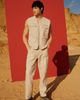 PCFG PCFG Linen Blend Free Heaven Vest With Pocket - 5