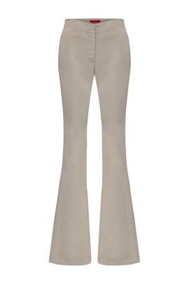 PCFG PCFG Linen Blend Shiny Woven Pant