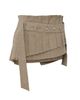 PCFG PCFG Linen Blend Super Mini Skirt - 1