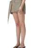 PCFG PCFG Linen Blend Super Mini Skirt - 4