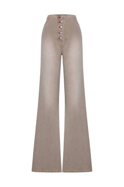 PCFG PCFG Pure Cotton Regular Fit Flare Denim Pant