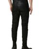 PCFG PCFG Pure Cotton Shiny Coated Denim Pant - 4