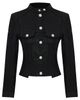 PCFG PCFG Pure Cotton Shiny Coated Women Denim Jacket - 1