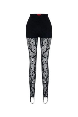 PCFG PCFG The Party Edit Lace Leggings With Built
