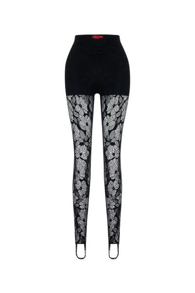 PCFG PCFG The Party Edit Lace Leggings With Built
