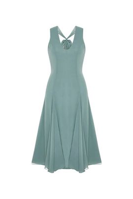 PCFG PCFG The Party Edit Silk Midi Dress
